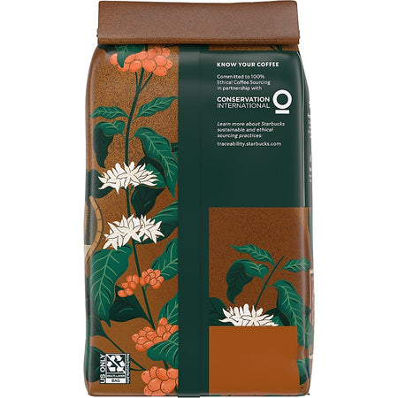 Starbucks Pike Place Ground Coffee, Medium Roast, 16 oz.