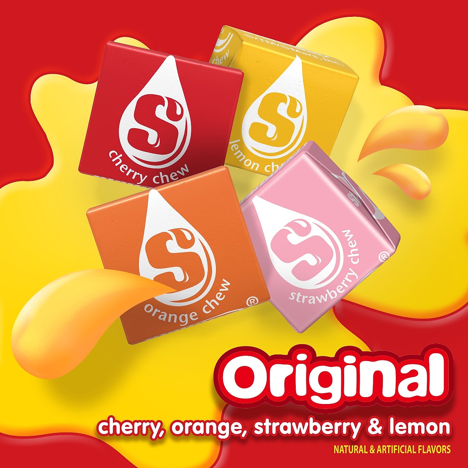 Starburst Original Fruit Chews Candy, 50 oz.