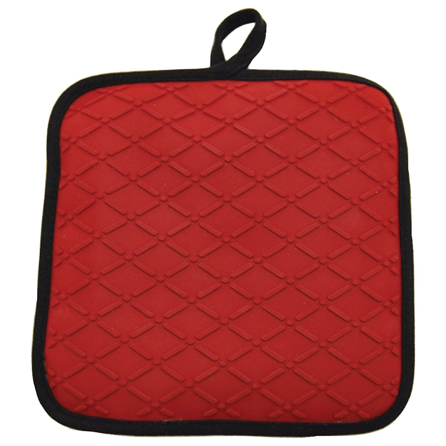 Starfrit® Silicone Pot Holder And Trivet, Red