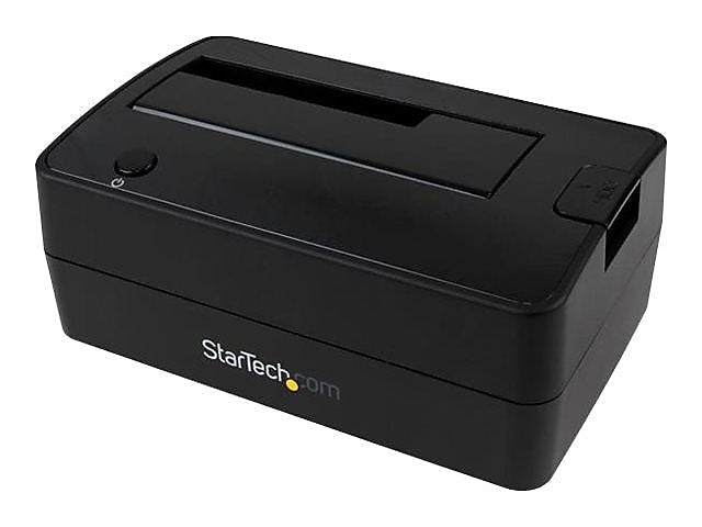 StarTech 2.5"/3.5" USB 3.1 External SATA Hard Drive Enclosure, SSD & HDD, Black