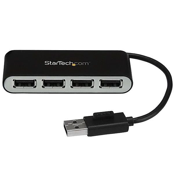 StarTech 5-Port USB-2.0 Hub, Black