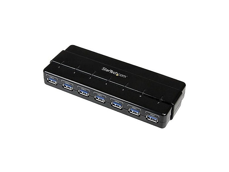 StarTech 7-Port USB 3.0 Hub, Black