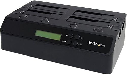 StarTech SATDOCK4U3RE Standalone 1:3 HDD Hard Drive Duplicator Dock, USB 3.0 Interface