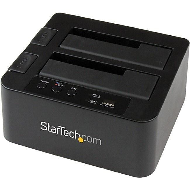 StarTech SDOCK2U33RE USB 3.0/eSATA to 2.5/3.5" SATA HDD/SSD Duplicator Dock