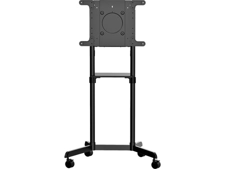 StarTech Steel Pedestal TV Stand, Screens up to 70", Black