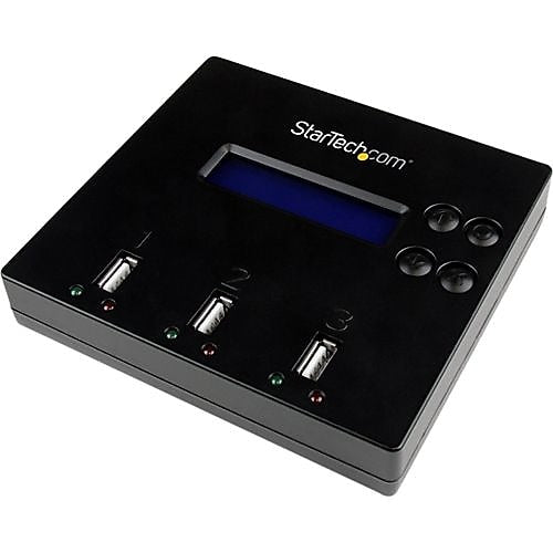 StarTech USBDUP12 1:2 Standalone USB 2.0 Flash Drive Duplicator and Eraser