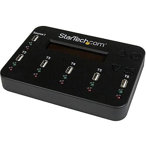 StarTech USBDUP15 Standalone 1:5 USB Flash Drive Duplicator and Eraser