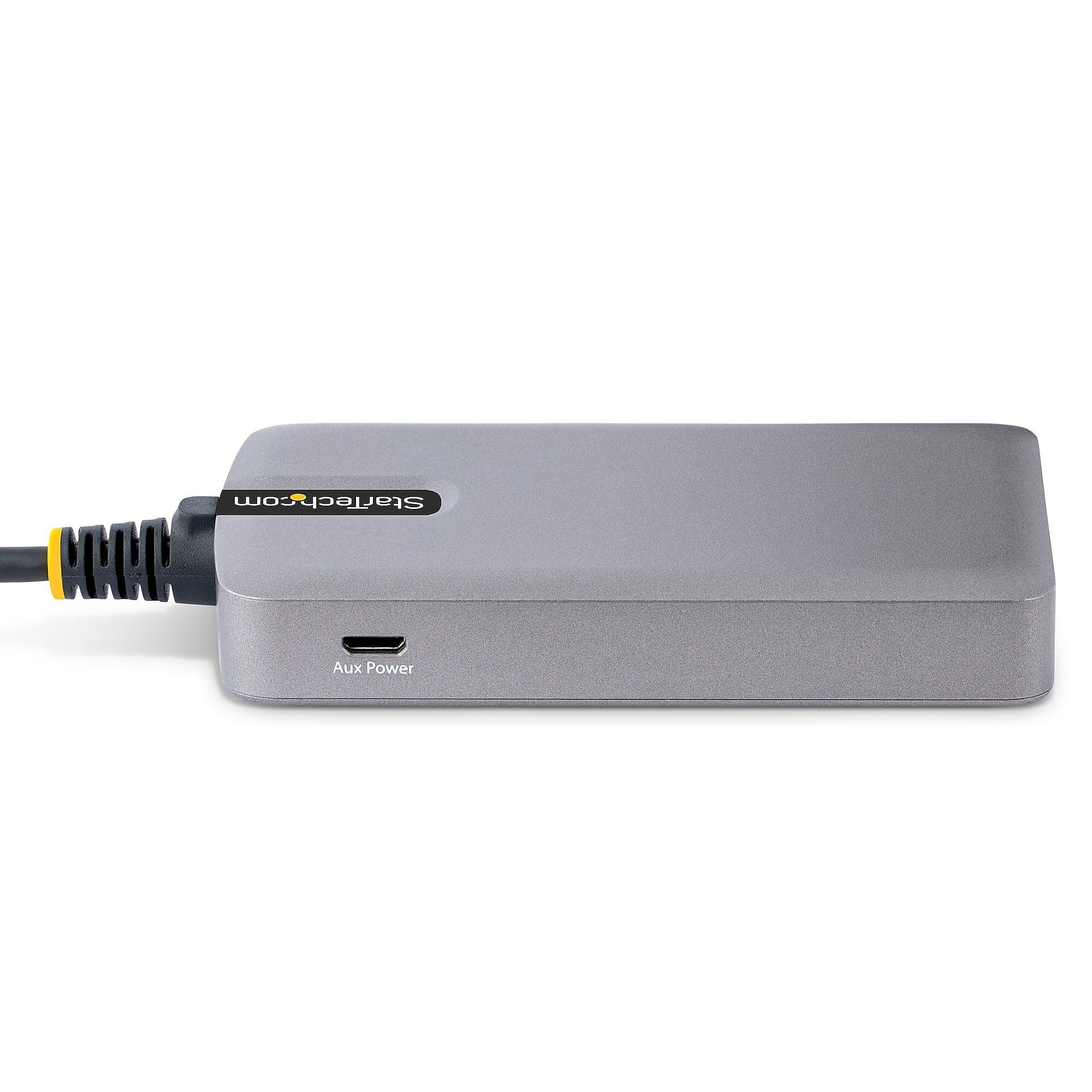 StarTech.com 4-Port USB 3.0 5Gbps Hub, Space Gray