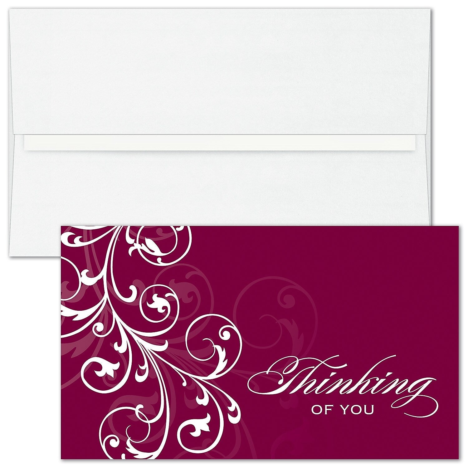 "Stay Strong" Thinking of You Card w/ Unlined White Envelope, 100/BX