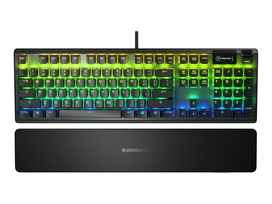 SteelSeries Apex Wired Gaming Keyboard, Black