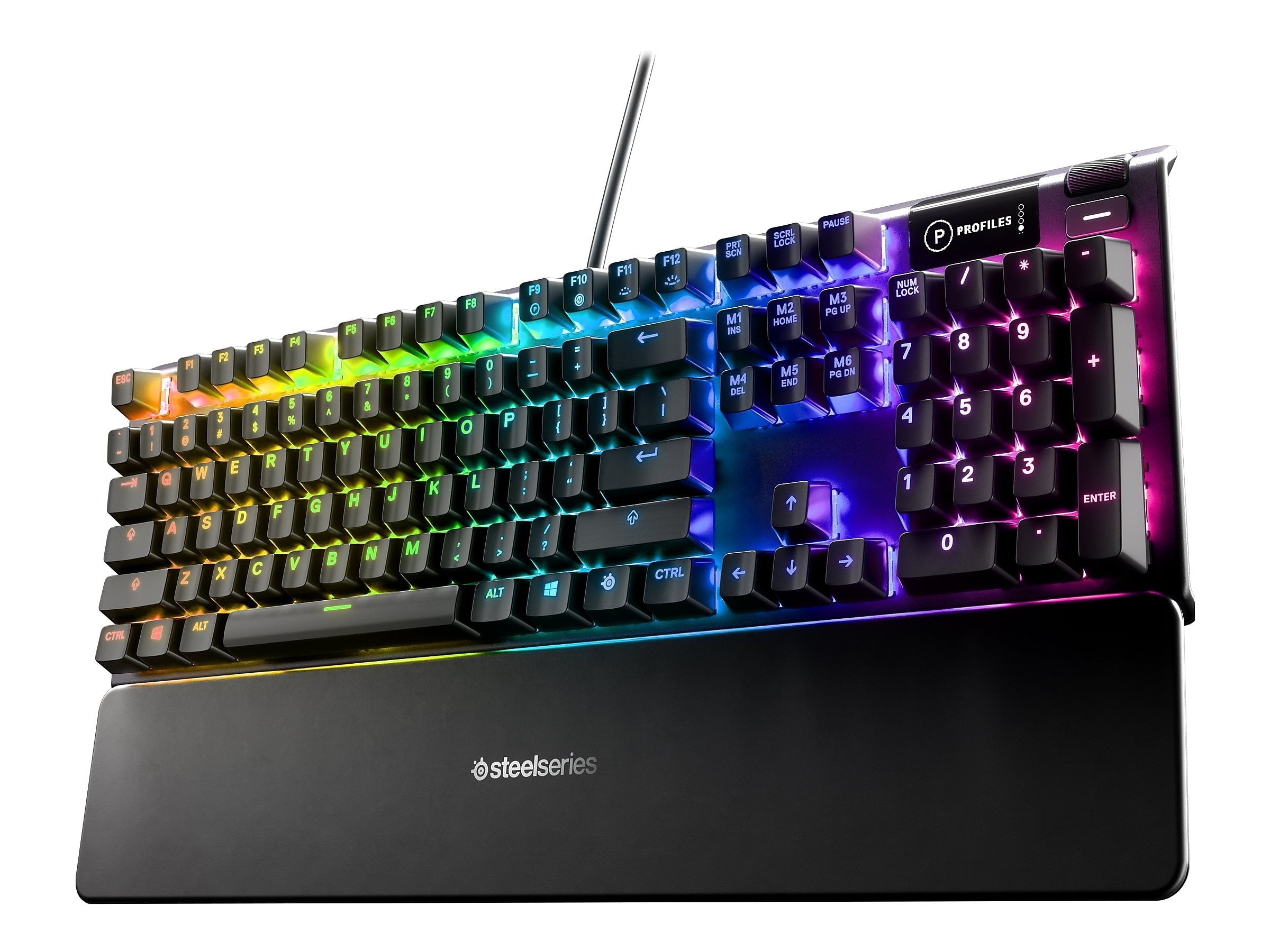 SteelSeries Apex Wired Gaming Keyboard, Black
