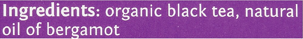 Steep by Bigelow Organic Earl Grey Black Tea, 20 Tea Bags/Box
