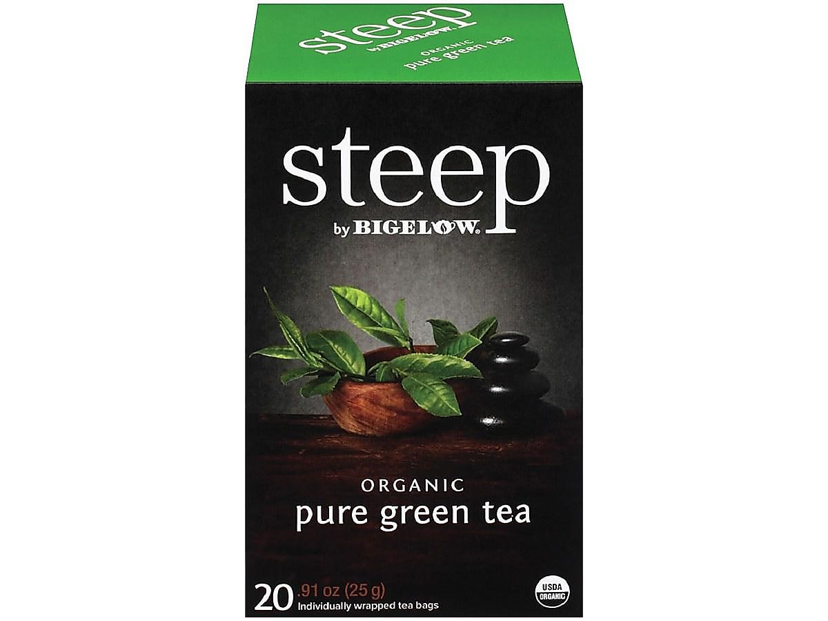 Steep Green Tea Bags, 20/Box