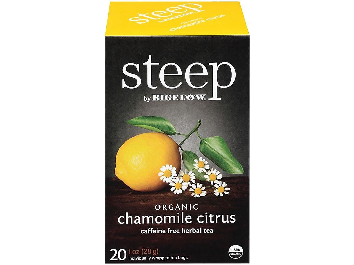 Steep Herbal Tea Bags, 20/Box