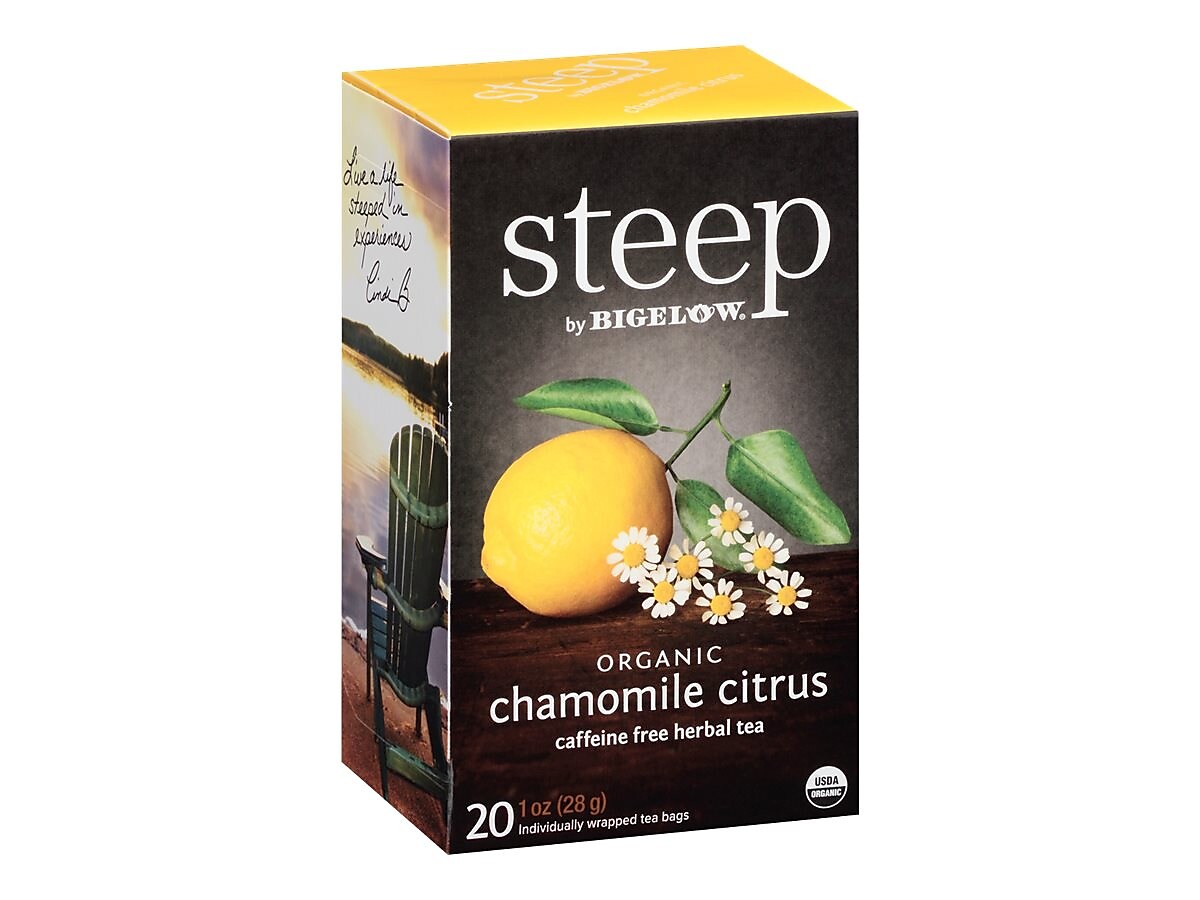 Steep Herbal Tea Bags, 20/Box