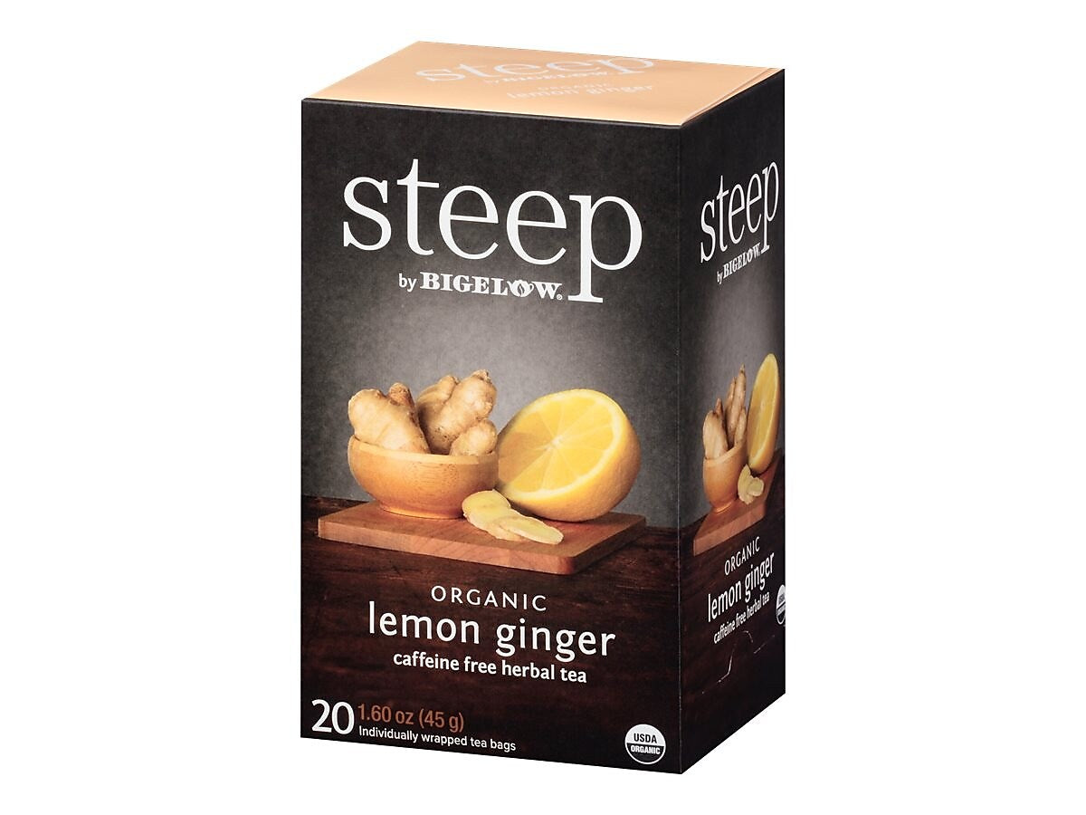 Steep Herbal Tea Bags, 20/Box