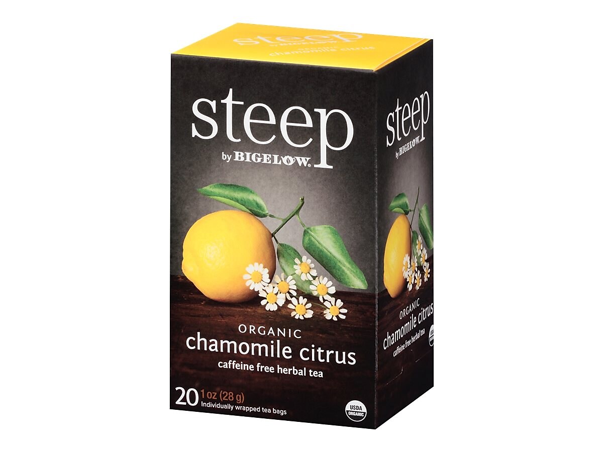 Steep Herbal Tea Bags, 20/Box