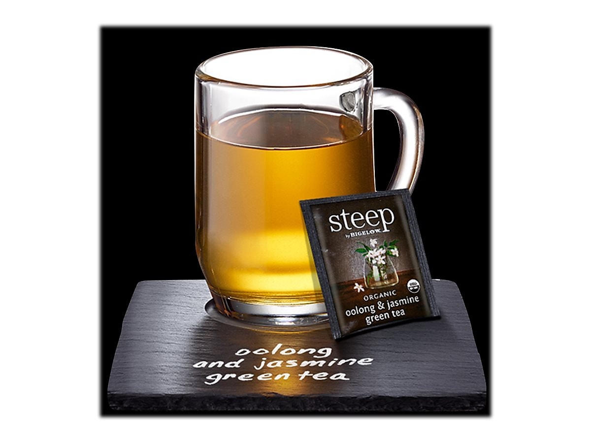Steep Oolong and Jasmine Tea Bags, 20/Box