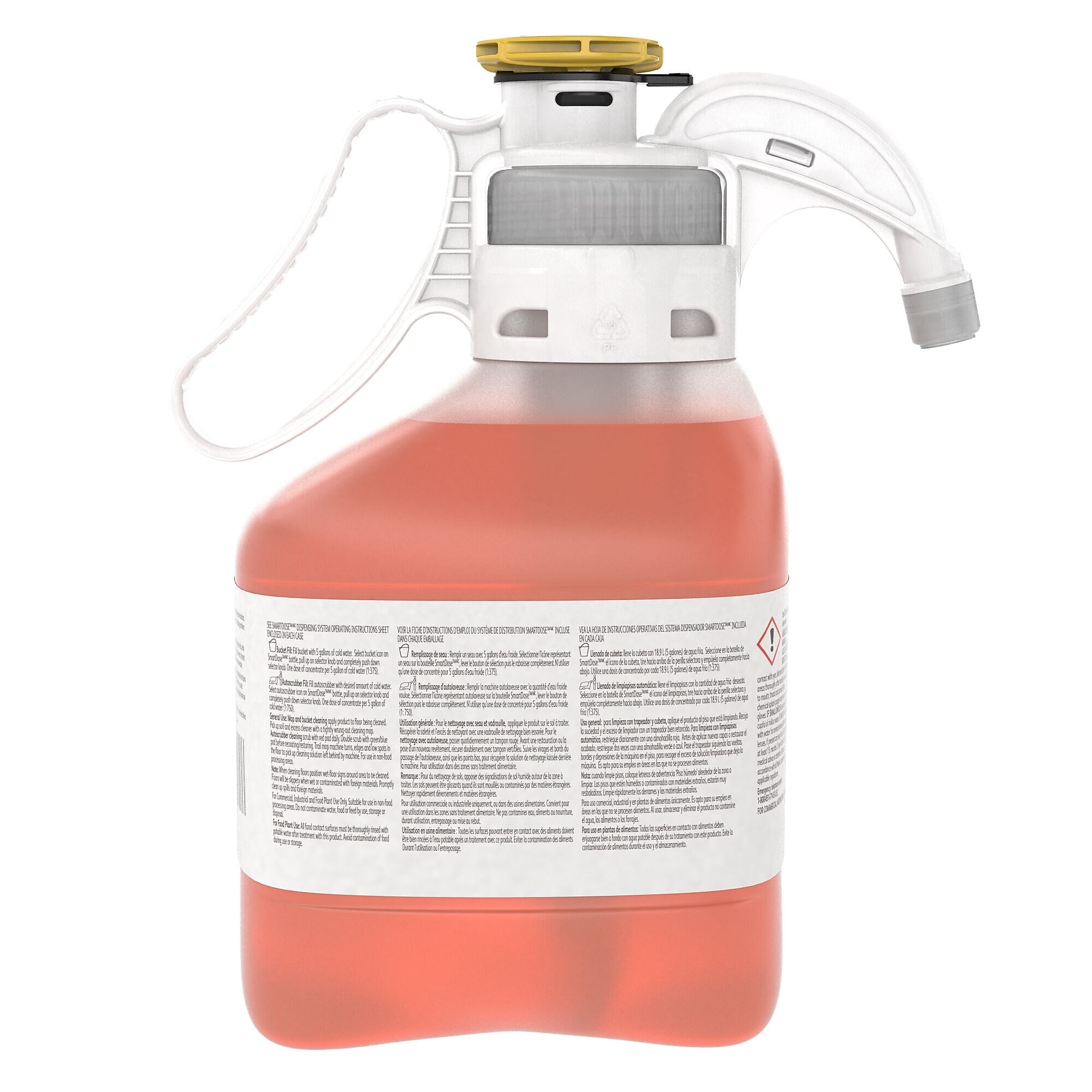 Stride HC 3 Multipurpose Cleaner for Diversey SmartDose, Citrus Scent, 1400.6 mL