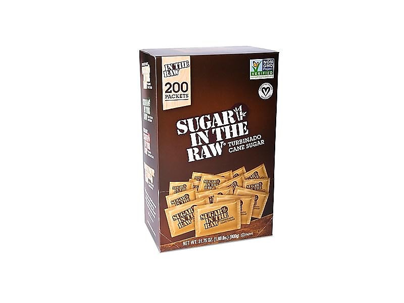 Sugar In The Raw, 200 Packets/Box