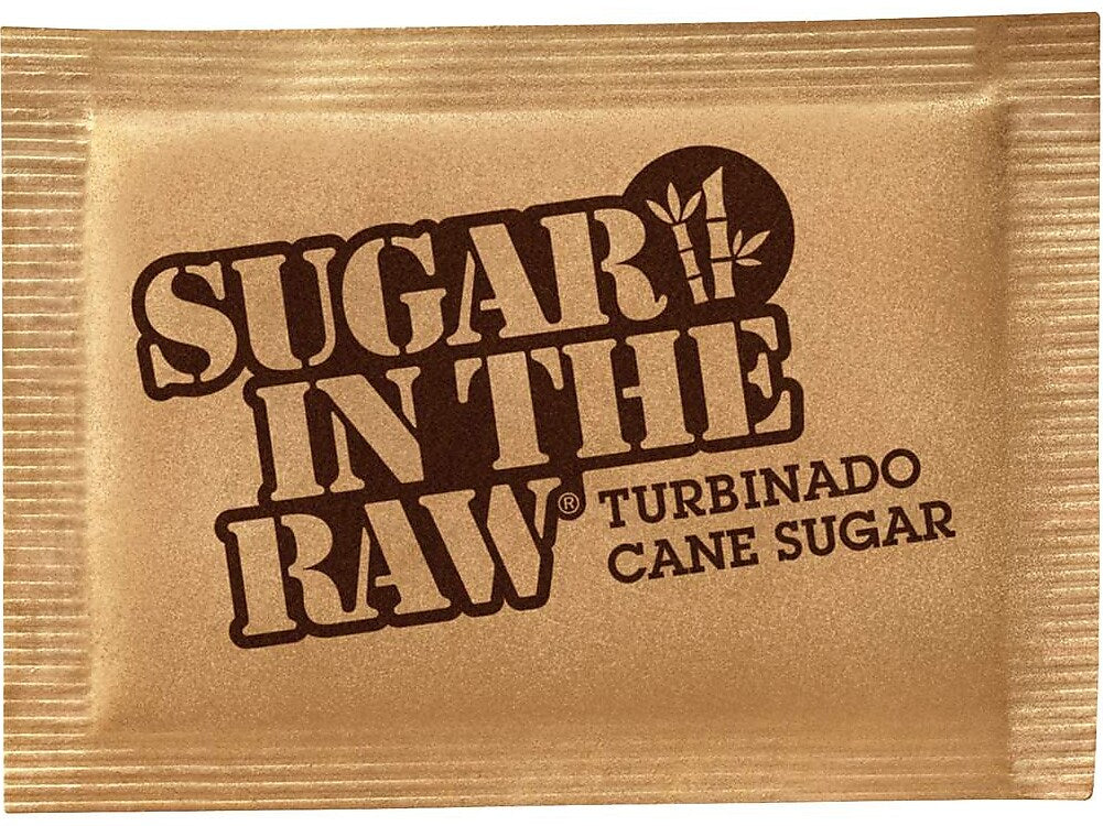 Sugar In The Raw Molasses Turbinado Cane Sugar, Packets, 600/Carton