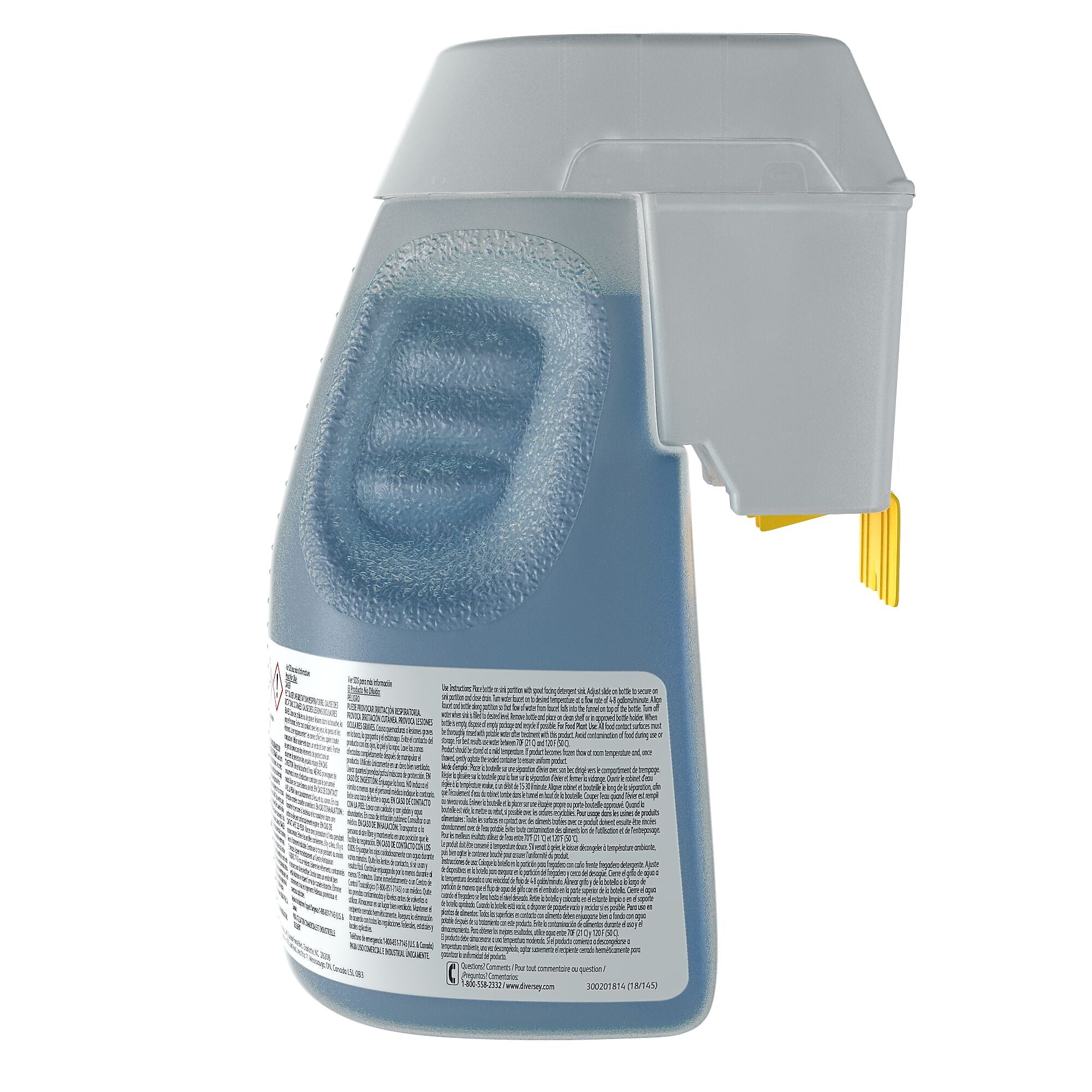 SUMA D1.5 Supreme Pot and Pan Detergent for Diversey Optifill, Floral Scent, 84.5oz.