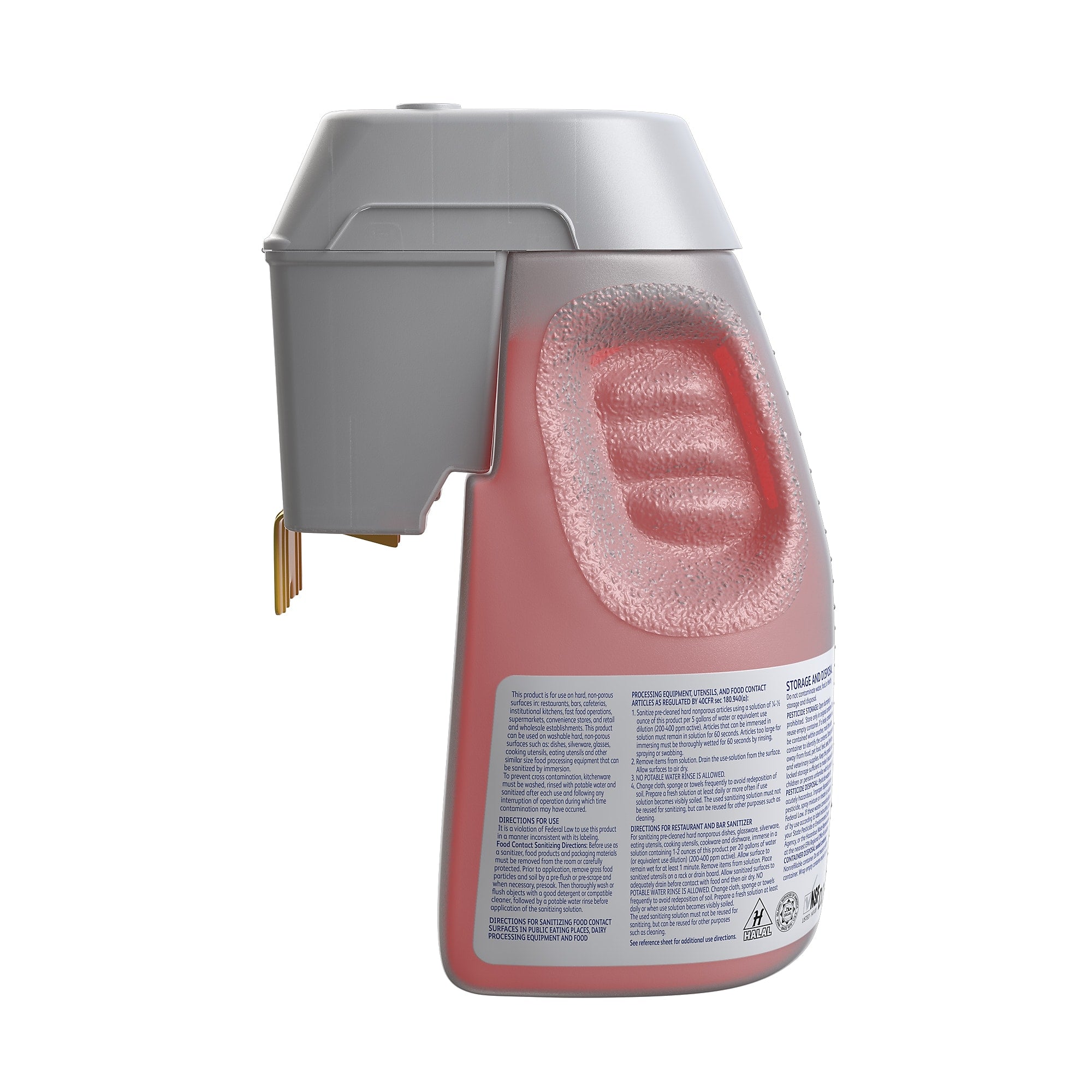 SUMA Final Step Sanitizer Disinfectant for Diversey Optifill, Quaternary Scent, 84.5oz.