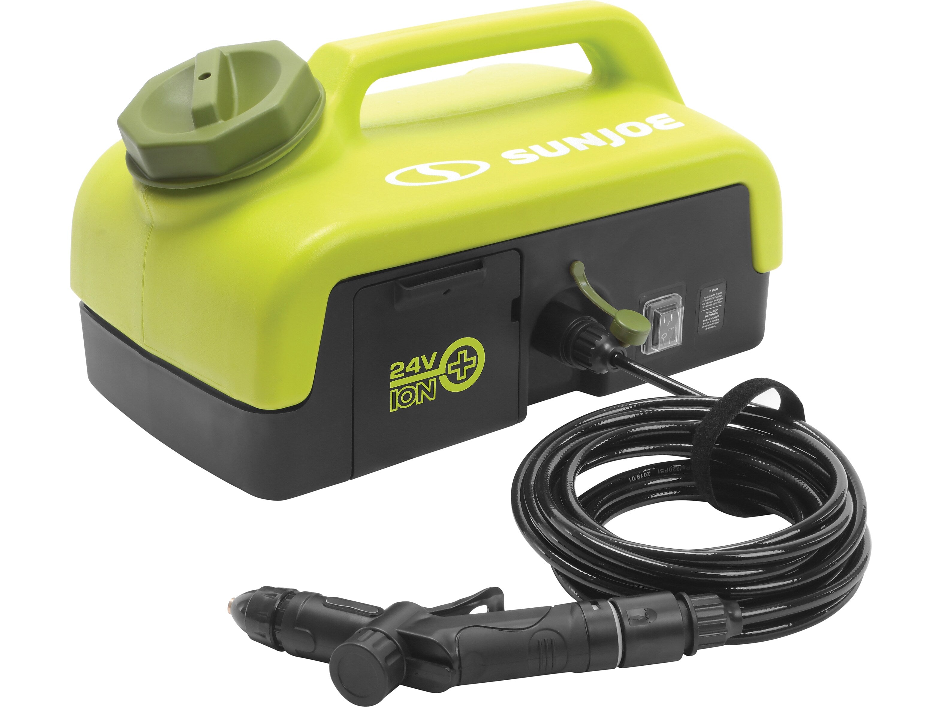 Sun Joe Go-Anywhere Portable Spray Washer Kit, 24V
