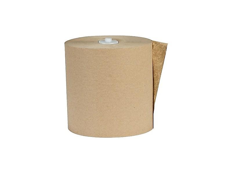 Sustainable Earth by Staples Recycled Hardwound Paper Towels, 1-ply, 350 ft./Roll, 6 Rolls/Carton