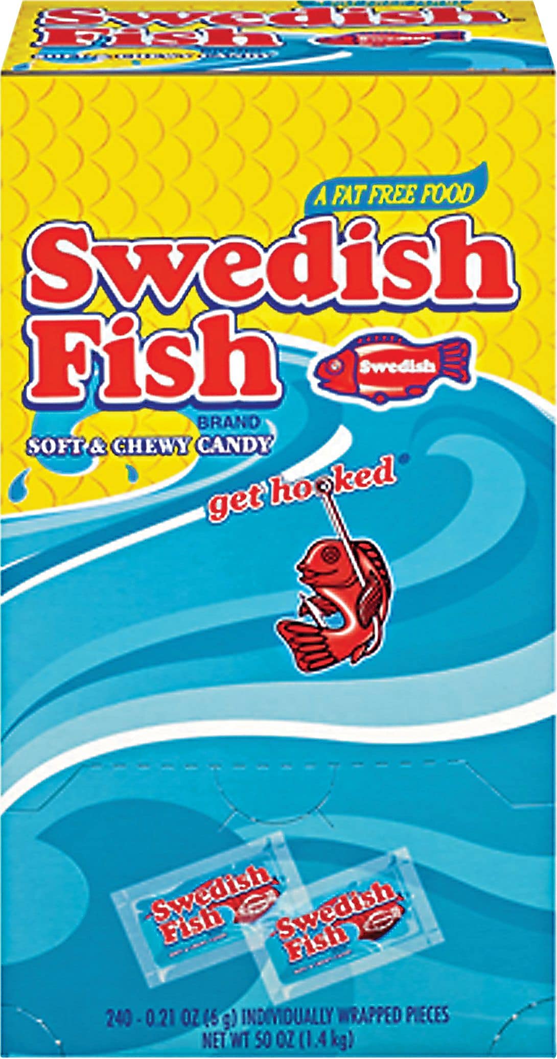 Swedish Fish Original Soft & Chewy Candy, 240