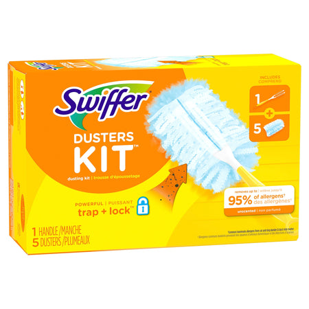 Swiffer Dusters Blend Kit, Blue, 5/Box