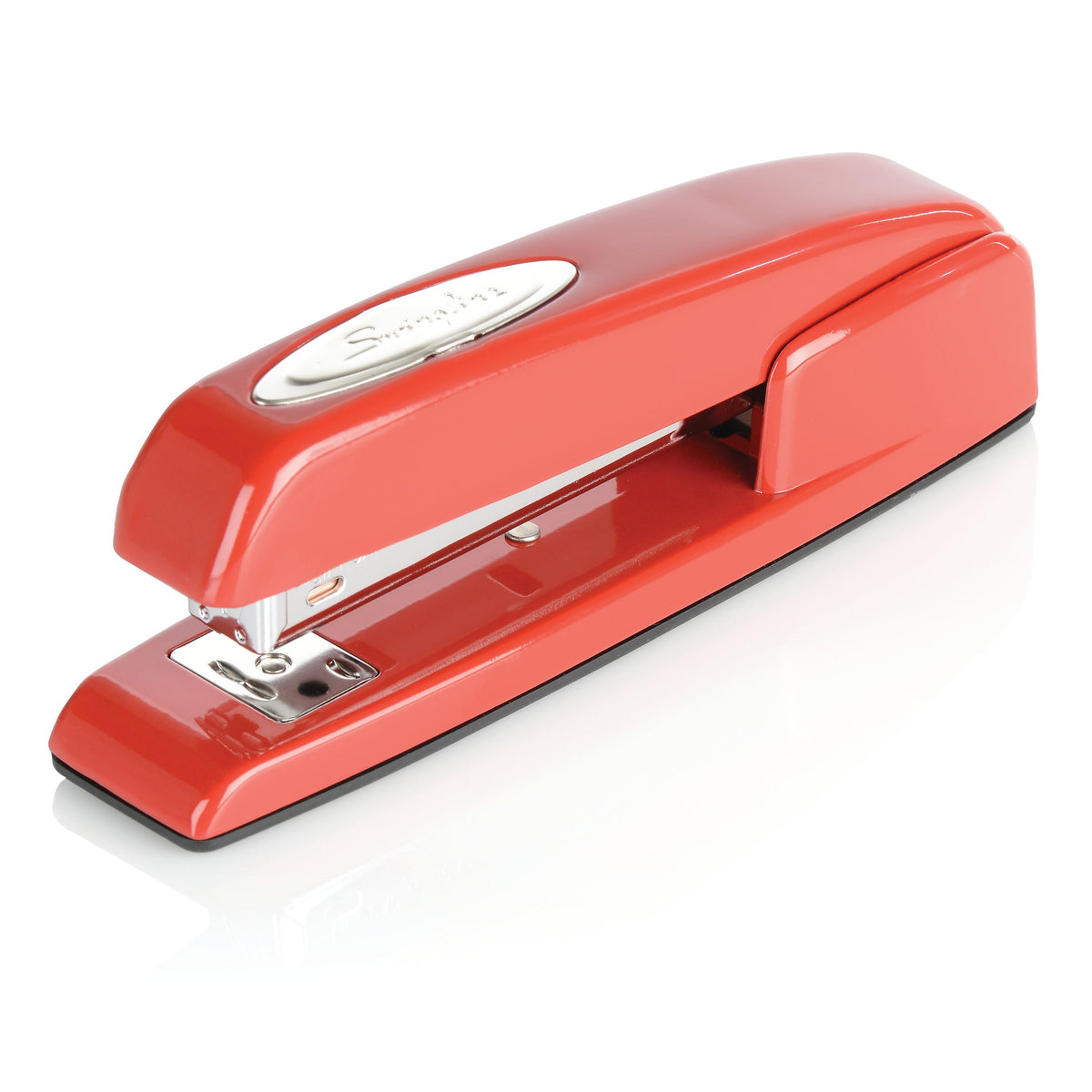 Swingline 747 Desktop Stapler, 30-Sheet Capacity, Staples Included, Red