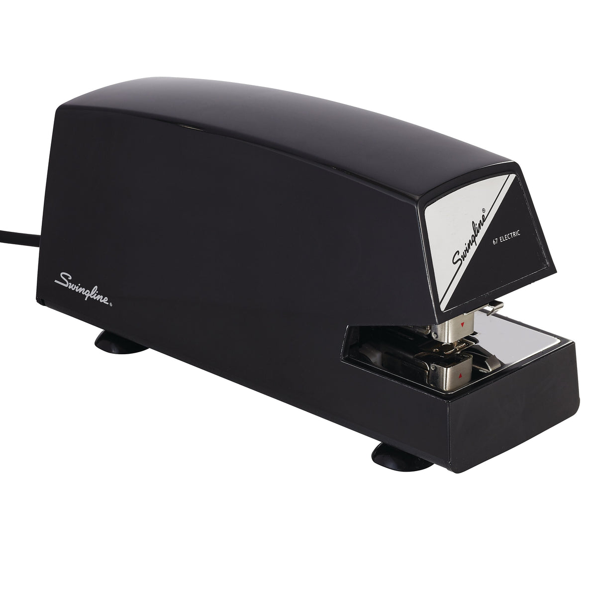 Swingline Commercial Electric Desktop Stapler, 20-Sheet Capacity, Staples Included, Black/Silver