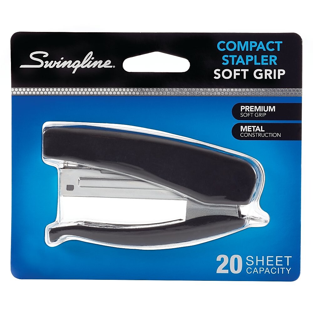 Swingline Desktop Stapler, 20-Sheet Capacity, Staples Included, Black