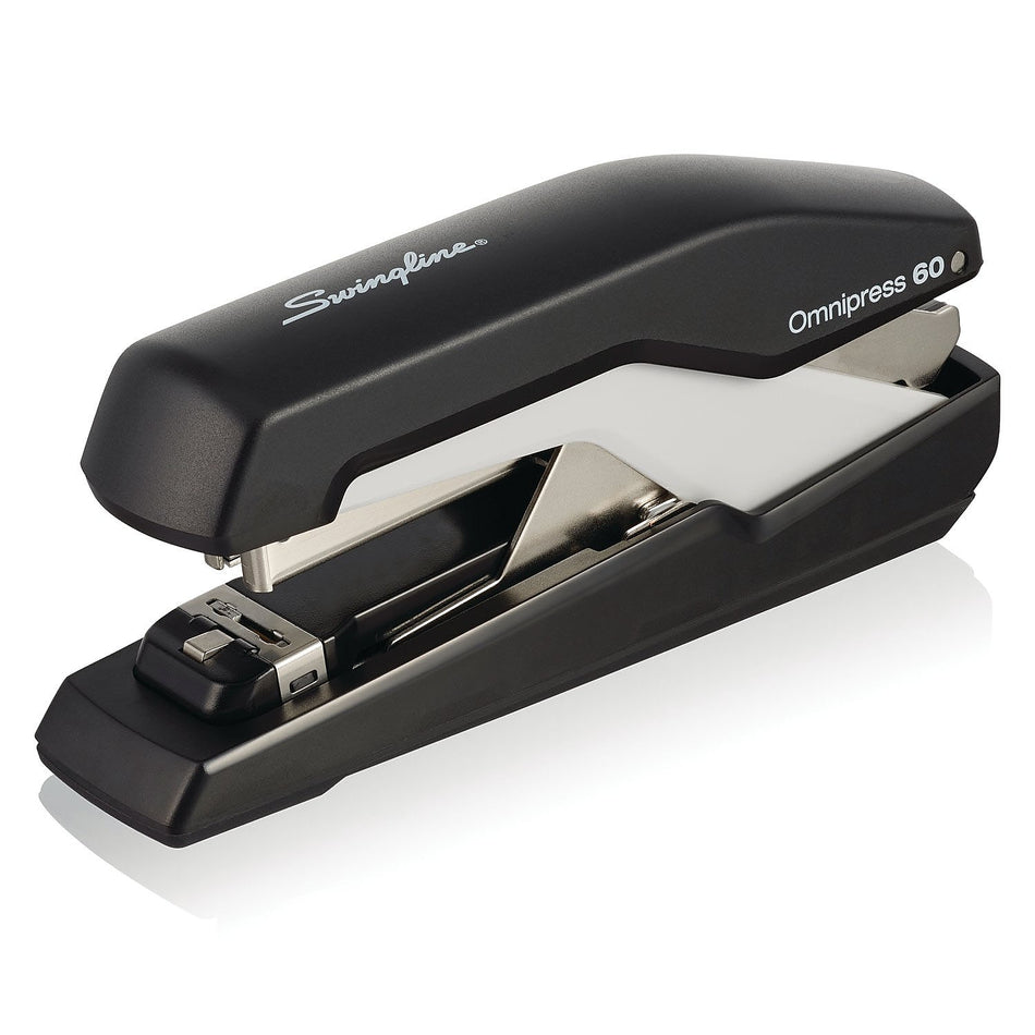 Swingline Desktop Stapler, 60-Sheet Capacity, Staples Included, Black/Grey