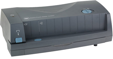 Swingline Electric 3-Hole Punch/Stapler, 24 Sheet Capacity, Gray/Silver