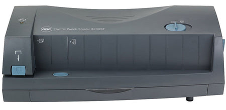 Swingline Electric 3-Hole Punch/Stapler, 24 Sheet Capacity, Gray/Silver