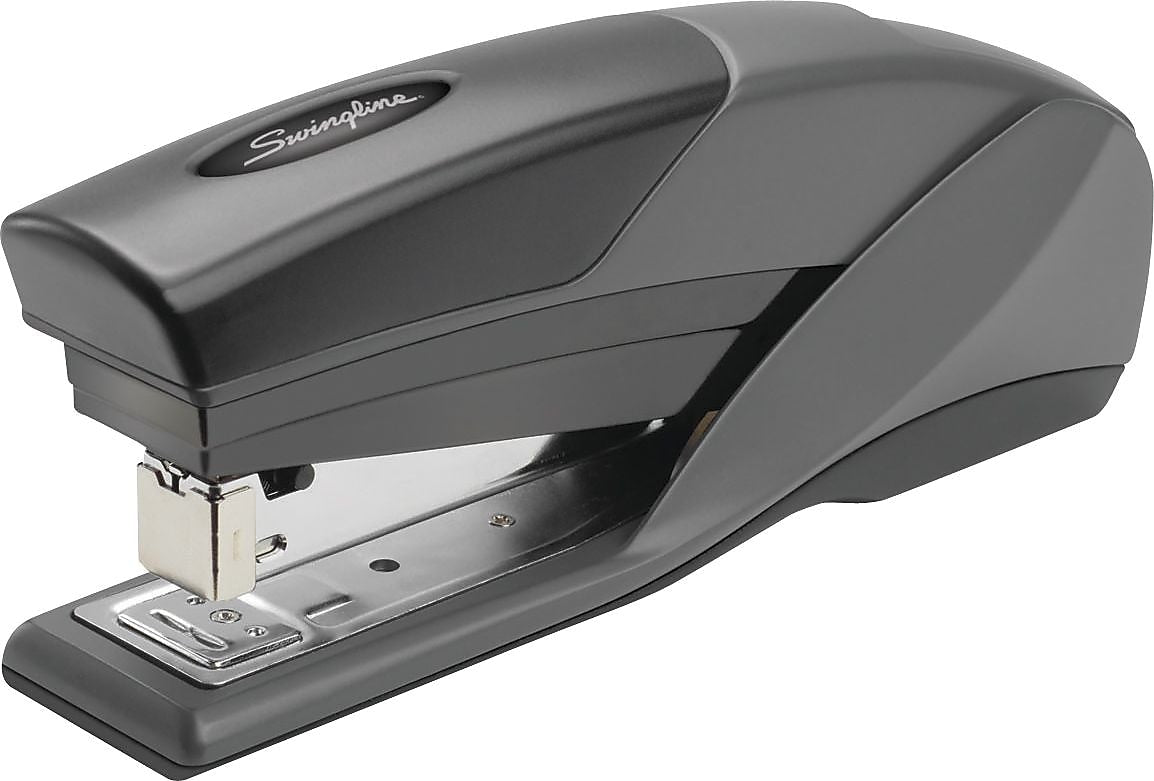 Swingline EZTouch Desktop Stapler, 20-Sheet Capacity, Staples Included, Black