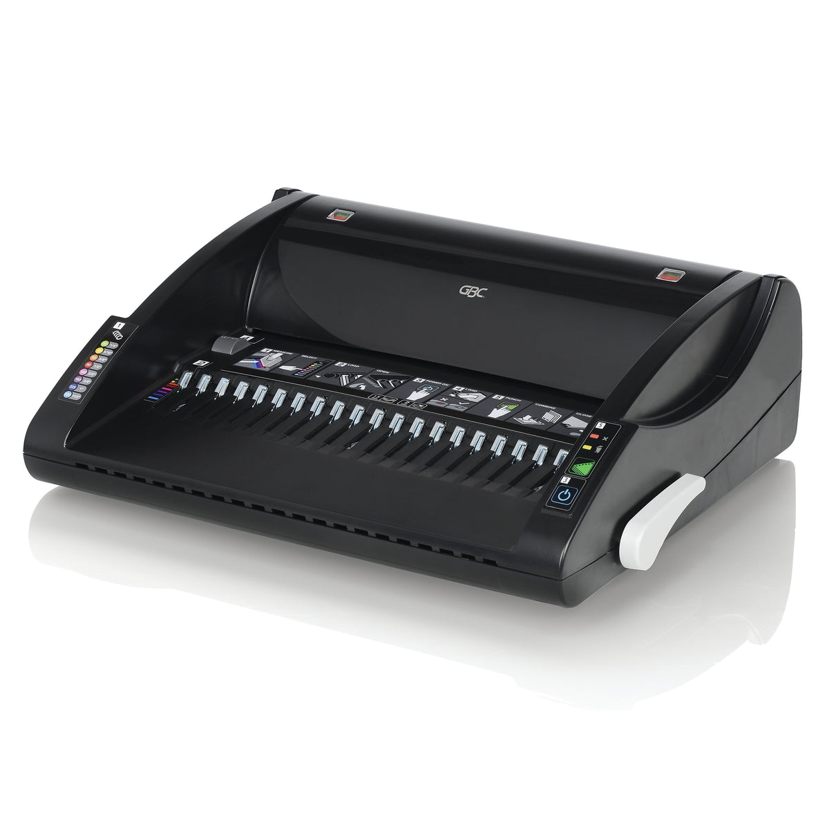 Swingline GBC CombBind C110E Comb Binding Machine, 330 Sheet Capacity, Black