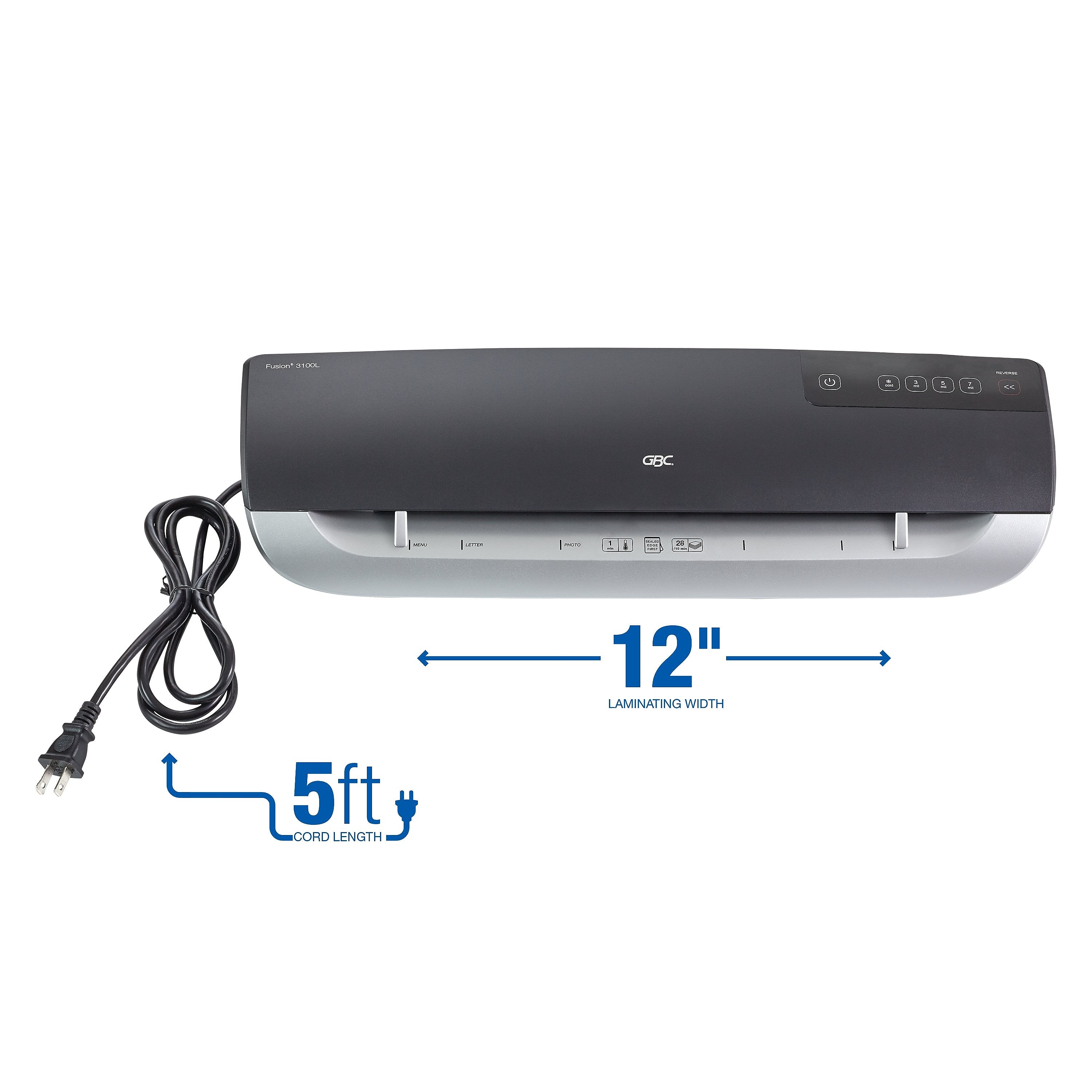 Swingline GBC Fusion 3100L Thermal & Cold Laminator, 12