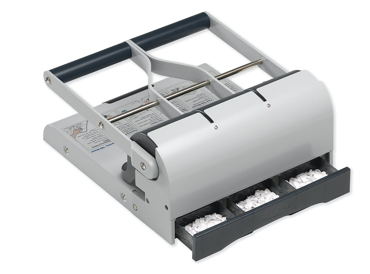 Swingline High Capacity Desktop Adjustable Hole Punch, 160 Sheet Capacity, Gray