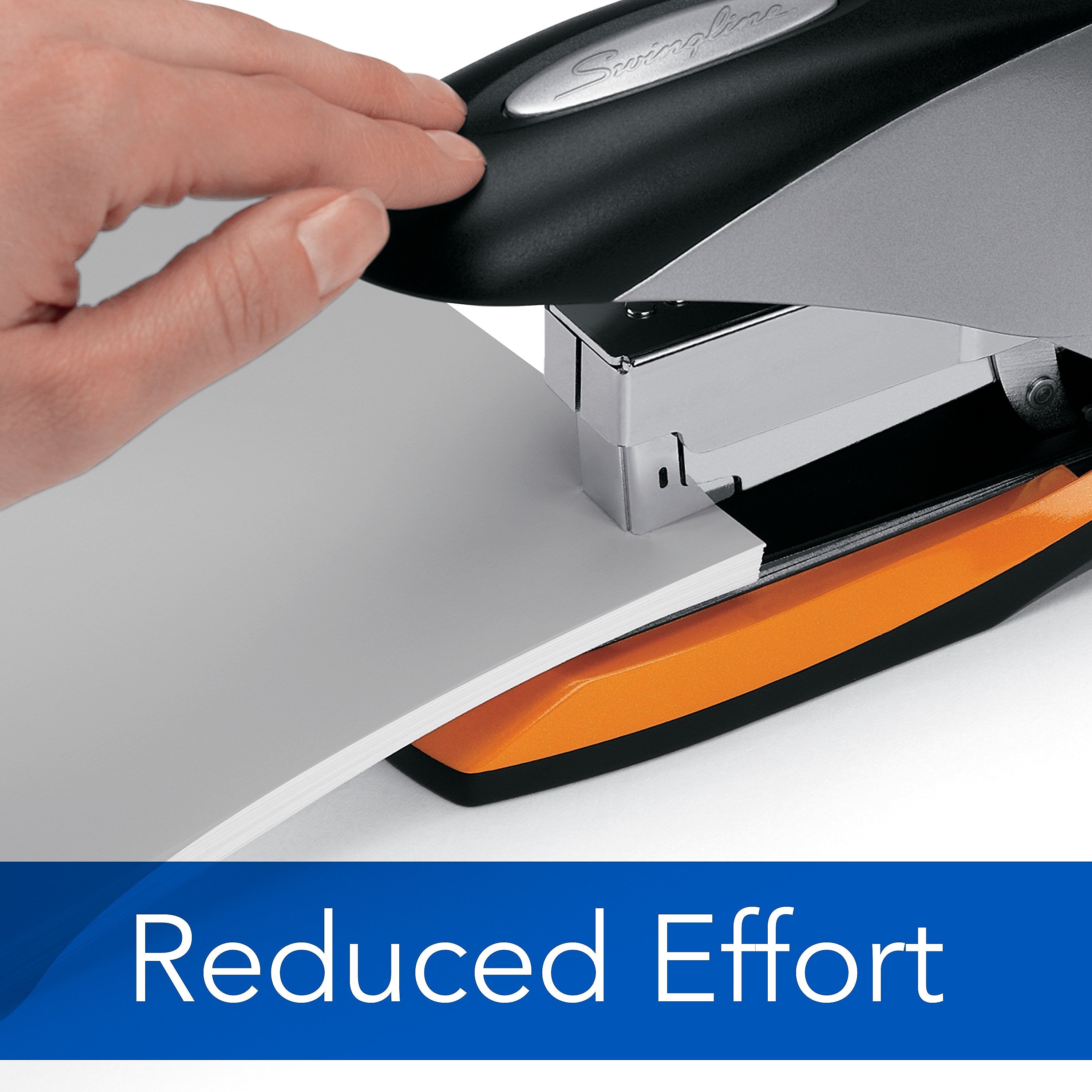 Swingline Optima 70 Desktop Stapler, 70-Sheet Capacity, Staples Included, Silver