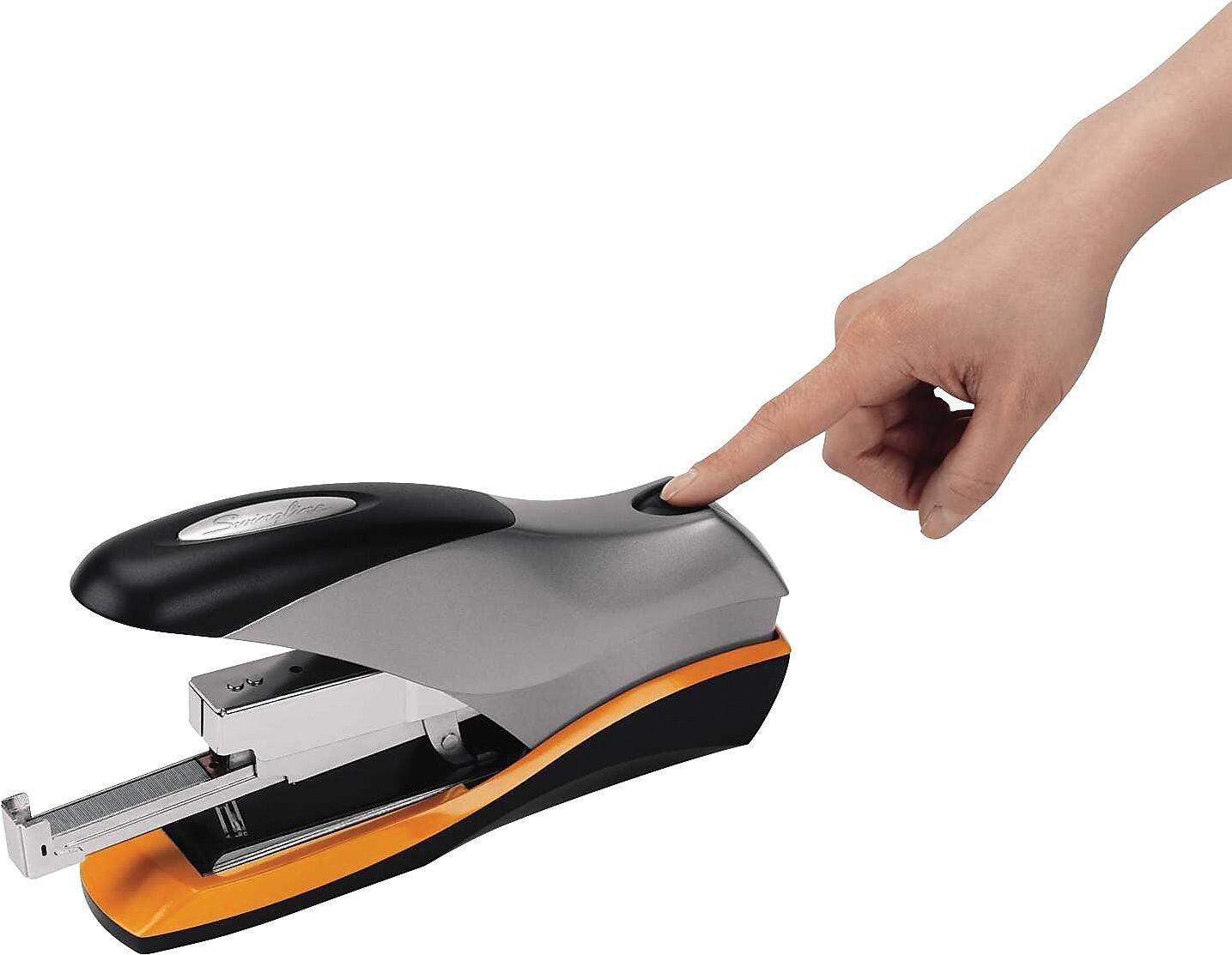 Swingline Optima 70 Desktop Stapler, 70-Sheet Capacity, Staples Included, Silver