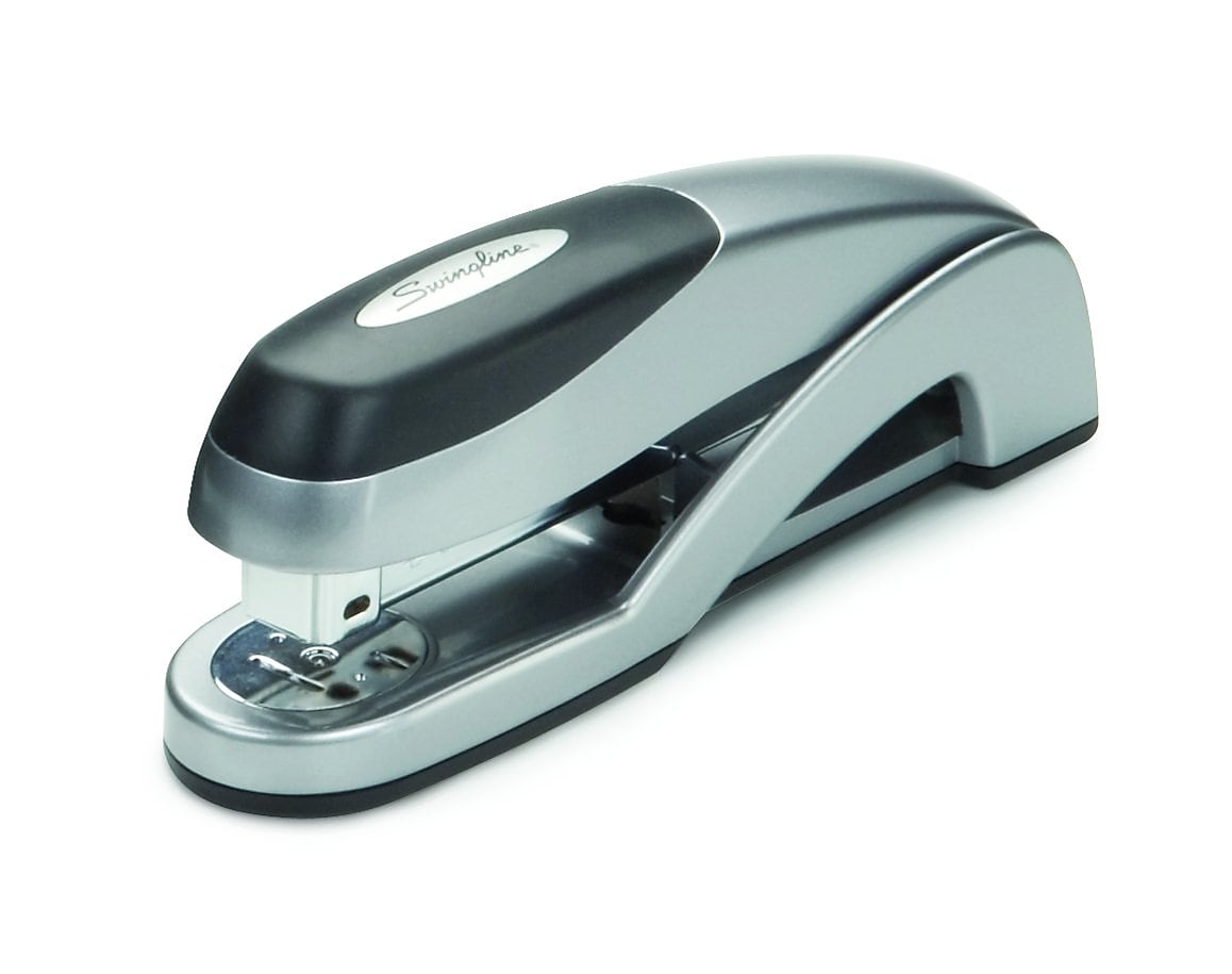 Swingline Optima Desktop Stapler, 25-Sheet Capacity, Staples Included, Silver