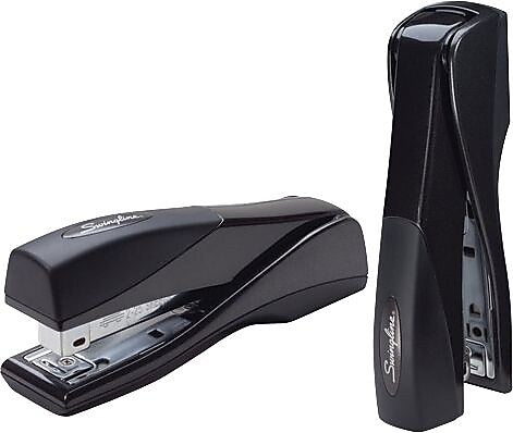 Swingline Optima Grip Desktop Stapler, 25-Sheet Capacity, Staples Included, Black