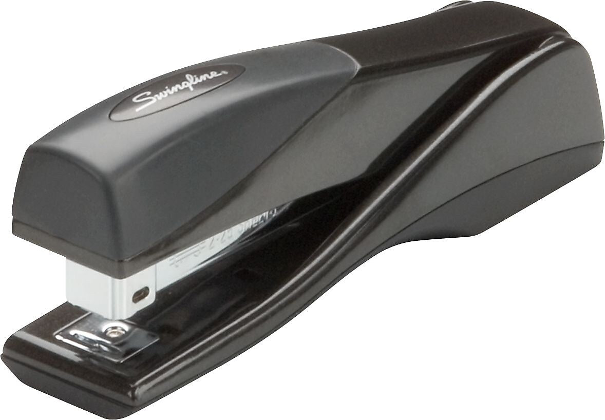 Swingline Optima Grip Desktop Stapler, 25-Sheet Capacity, Staples Included, Black