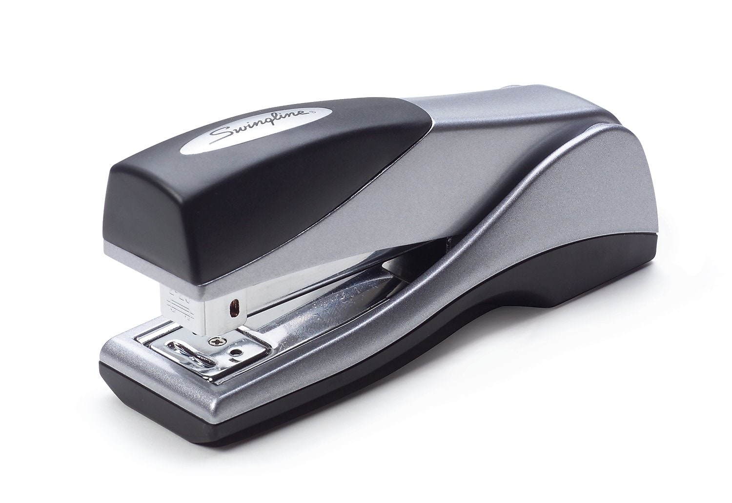 Swingline Optima Grip Desktop Stapler, 25-Sheet Capacity, Staples Included, Silver