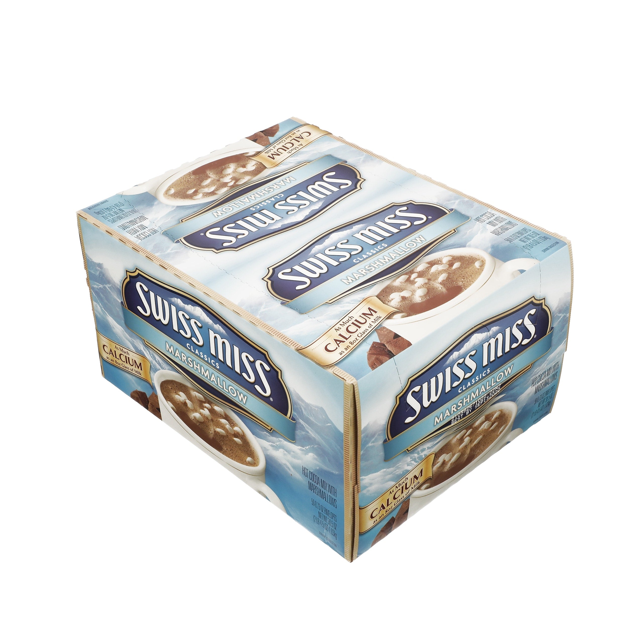 Swiss Miss Marshmallows Cocoa, 0.73 Oz., 50/Box