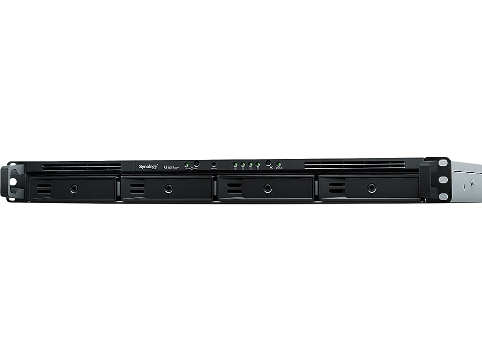 Synology RackStation 4-Bay Diskless NAS, Black