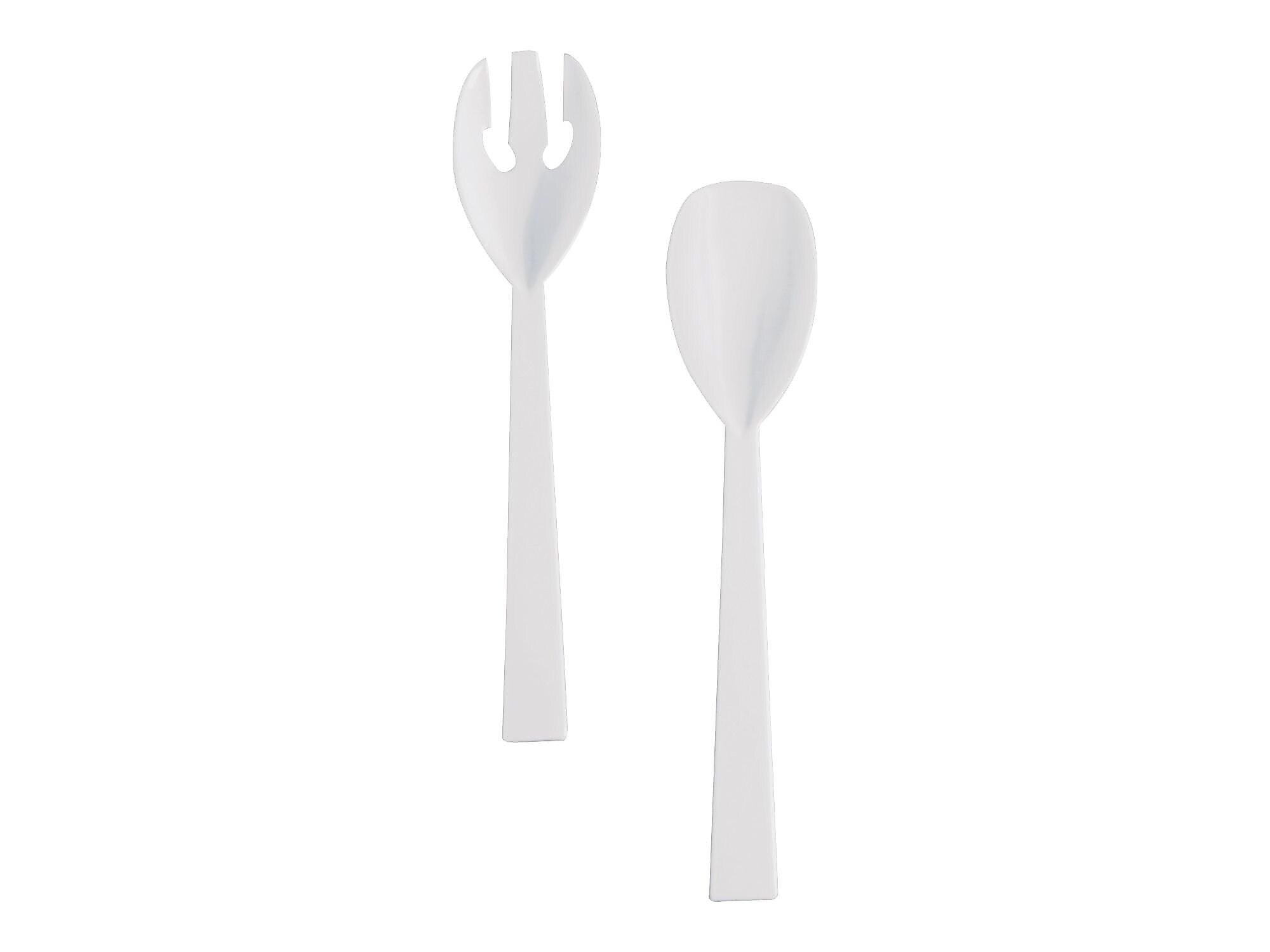 Table Mate Plastic Serving Sets, Medium-Weight, White, 48/Pack